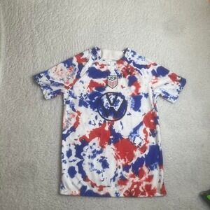 Nike USA 2022 World Cup pre match soccer kit men's medium soccer kit‎ M
